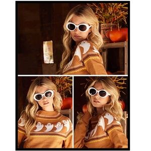 White Kurt Cobain 90s Clout Goggles NWT